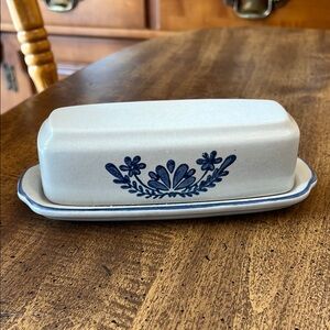 Pfaltzgraff butter dish
